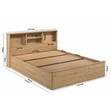 Core Living Natural Anderson Queen Bed