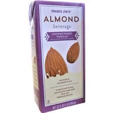 unsweetened vanilla almond milk keto