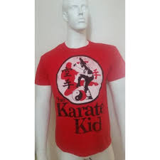 karate kid men s tee shirt red konga