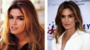 cindy crawford freezes time youthful