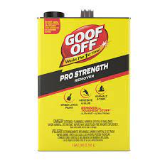 goof off 128 fl oz adhesive remover in