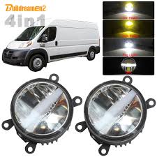 Us 104 36 29 Off 4in1 Function Car 5000lm Led Fog Lamp Headlight High Beam Low Beam Drl With Harness Wire 12v For Dodge Promaster 1500 2500 3500 In