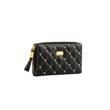 suzy smith jewell leather quilted stud