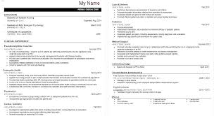 New Grad Registered Nurse Resume Sample Example Of Download