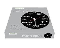 decodyne math clock unique clock