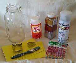 Simple diy glitter mason jars. Diy Glitter Mason Jar Hometalk