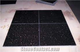 black galaxy granite panel tiles nero