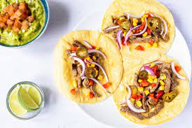 tacos mexicanos de carne caseros