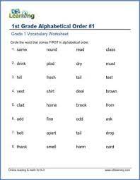 Some of the worksheets displayed are alphabetical order, alphabetization, abc order basic candg, 1st grade alphabetical order 1, 3rd grade alphabetical order 3, spell master grade 5, spell master grade 6. Alphabetical Order Worksheets K5 Learning