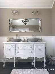 Antique Bathroom Vanity Double Or