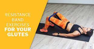 can resistance bands build your glutes