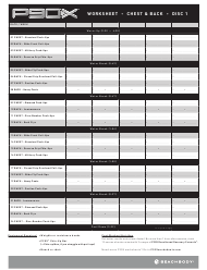 P90x Schedule Templates Pdf Download Fill And Print For