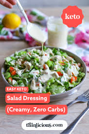 easy keto salad dressing creamy zero