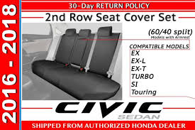 Honda Seat Covers For 2016 Honda Civic