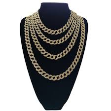 18inch 20inch 24inch 30 Inch Hip Hop Iced Out Cuban Chain