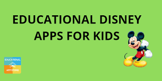 8 educational disney apps for kids