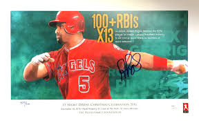 Recognition on pujols family foundation website for a minimum of a six (6) month period. 2016 O Night Divine Limited Edition Print Signed By Albert Pujols Pujols Family Foundation