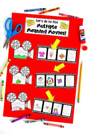 Multiple Meaning Words Anchor Chart Freebies Included