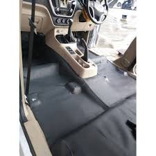 black pu creta car floor mat