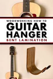 Diy Guitar Hanger Made Using Bent Wood