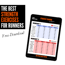strength training plan for runners