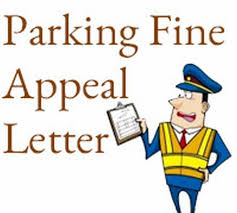 parking fine appeal letter