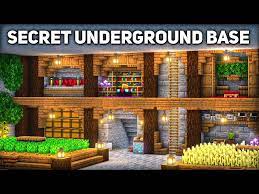 minecraft secret underground base