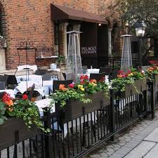 An easy way to add color to a railing. Commercial Planter Project Spotlight Railing Planters For Restaurant Patio