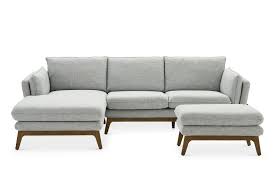 remi chaise sectional sofa with ottoman