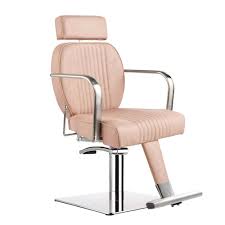 lara reclining salon chair blush