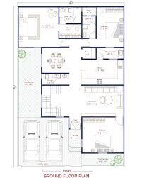 40 x 60 house plan 2400 sq ft 3