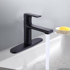 wellfor wb bathroom faucets matte black
