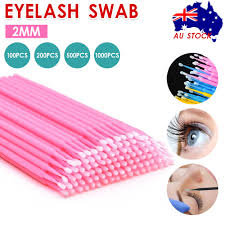 eyelash swab micro brush