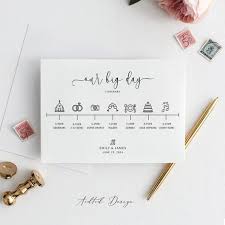 Wedding Timeline Template White Rustic Look Timeline Wedding Plan White Plain Photography Photoshop Instant Download Wd5 Psd