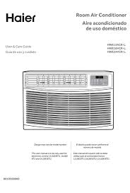 Haier air conditioners break down as all household appliances. Haier Hwe15xcr L User Care Manual Pdf Download Manualslib