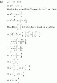 Chapter 4 Quadratic Equations Class 10