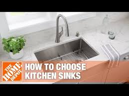 types of kitchen sinks the
