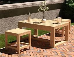 Buy Diy Outdoor Coffee Table Set Plans