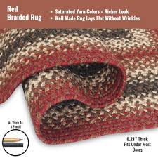 chester braided area rugs 4x6 oval