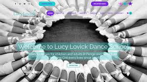 dance web design for lucy lovick