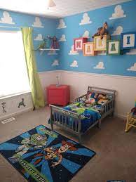 Assemble these boxes and decorate them with your kids' favorite toy story characters. 33 Kids Toy Story Bedroom Ideas Toy Story Bedroom Toy Story Room Toy Story