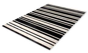 skin rug stripes black white tapicap