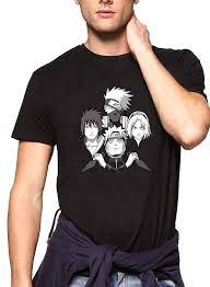 Buy 9tails Club - Men's Regular Team 7 - Naruto Anime T Shirt at Amazon.in