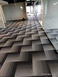 matte instafloor zipline carpet tiles