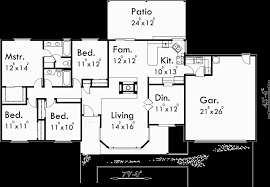 single level house plans ranch house