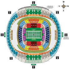 Details About New Orleans Saints Vs Carolina Panthers Tickets 2nd Row Loge Level Seats