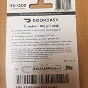 This combines the thoughtfulness of giving a gift card or gift certificate with the convenience and flexibility of gifting money. Amazon Com Doordash Gift Card 25 Gift Cards
