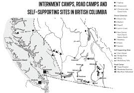 The center was composed of three separate camps arranged in a chain from north to south at a distance of three miles from each other. Japanese Internment Camps Canada Map