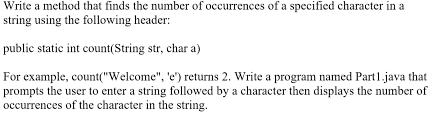 solved write a method that finds the