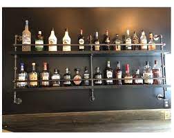 Custom Bars Wine Liquor Shelves